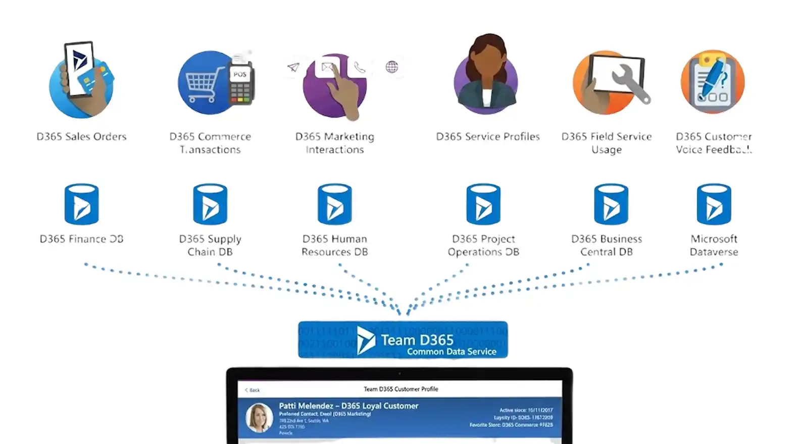 Dynamics 365 Customer Insights Modules and flow