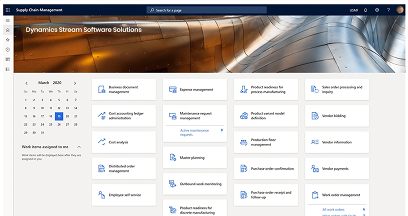 Dynamics 365 Supply Chain Management
