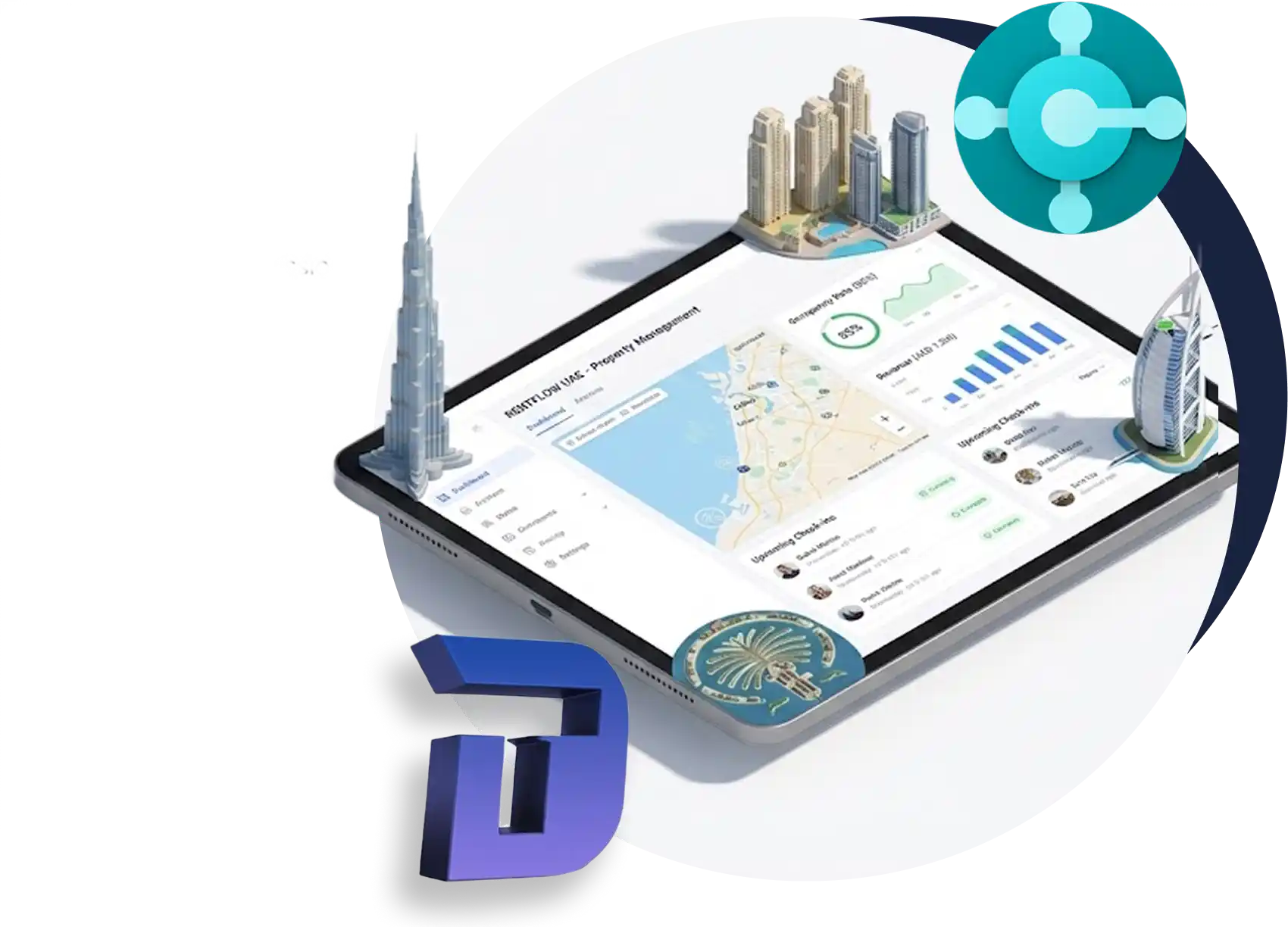 Microsoft Dynamics 365 rental operations management system UAE