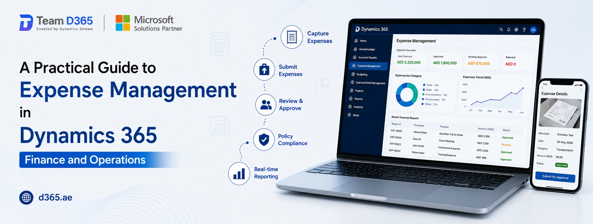 A Practical Guide to Expense Management in Dynamics 365 Finance and Operations
